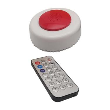 Imagem de Vaveren Máquina de peido com controle remoto, brinquedo com sons realistas, adereço para fazer barulho, festa de halloween, dia do tolo, branco