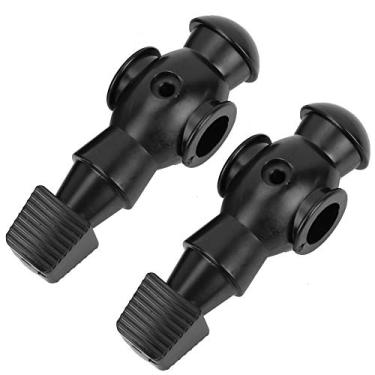 Imagem de MOUMOUTEN 2Pcs Jogador De Futebol De Mesa - Jogador De Futebol De Mesa Jogador De Futebol De Mesa Masculino - Homens De Pebolim Resistentes Ao Desgaste Para Experiência De Jogo Aprimorada(preto)
