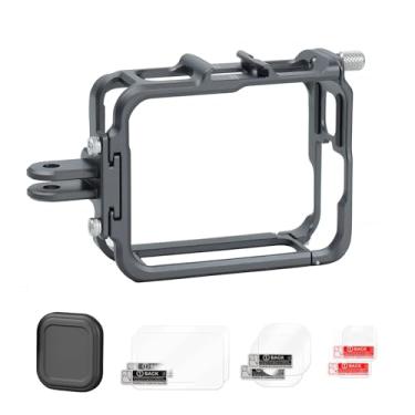 Imagem de Fotoleey Kit de capa + protetor de tela para Insta360 Ace Pro e Ace com interface Cold Shoe com protetor de lente para Ace Pro