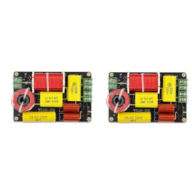 Imagem de Baglaum 2 alto-falantes bidirecionais agudos + graves, crossover, alta fidelidade, frequência, febre, estante, divisor de áudio modificado