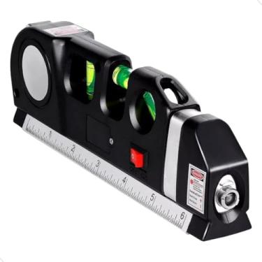 Imagem de Trena Nivel a Laser Nivelador Medidor Profissional 3 ModosPrateleira Parede Estante Mundo Compras