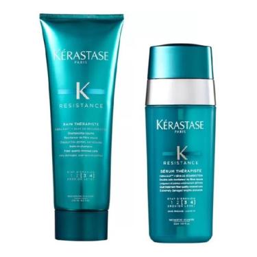 Imagem de Kerastase Resistance Therapiste - Shampoo 250ml + Serum 30ml