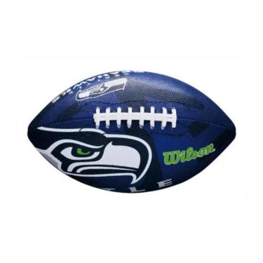 Imagem de Bola de Futebol Americano Wilson NFL Team Logo Jr Seattle-Unissex