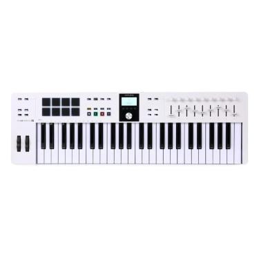 Imagem de Teclado Controlador Arturia KeyLab Essential mk3 49 Branco