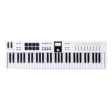 Imagem de Teclado Controlador Arturia KeyLab Essential 61 mk3 Branco
