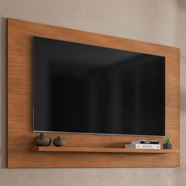 Imagem de Painel Safira Sala para Tv até 60 Polegadas Cedro