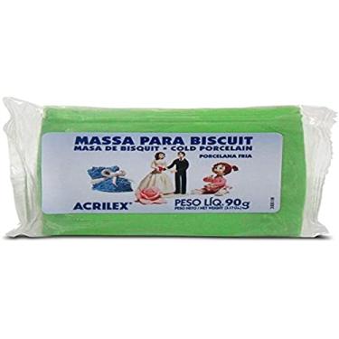 Imagem de Acrilex - Massa 90G Para Biscuit Verde Folha Acrilex 74900510