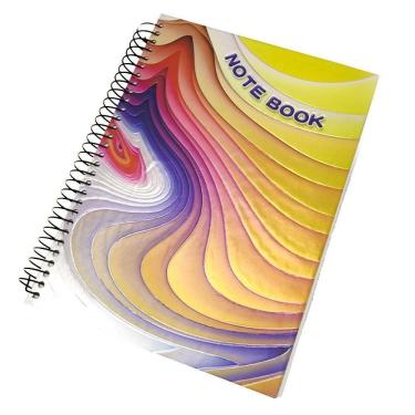 Imagem de Caderno Agenda 3d Capa Dura 190 Folhas Espiral Volta Aulas