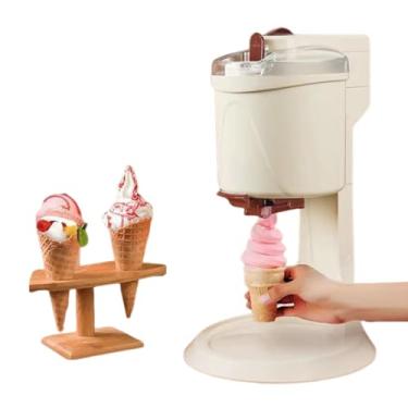Imagem de Máquina de Sorvete 1000ml, Máquina Sorvete Macio Frutas Congeladas, Usar Basta Fazer 10 Minutos, Suficiente Para 7 a 8 Pessoas, Para Liquidificador Portátil Doméstico, Marca: 井之梦