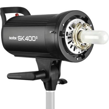 Imagem de Flash Estúdio Godox SK400II 400Ws Monolight 5600K Studio Profissional Montagem Bowens (110V)