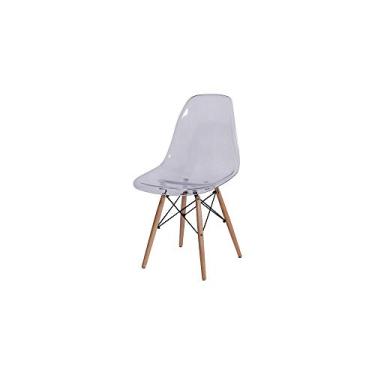 Imagem de CADEIRA EAMES WOOD TRANSPARENTE PC OR DESIGN 1101B