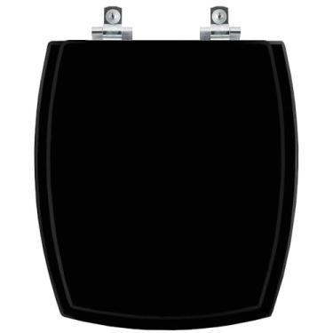 Imagem de Assento Sanitário com Amortecedor Anturius Preto para vaso Luzarte