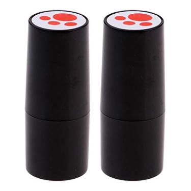 Imagem de CUTICATE Conjunto de 2 Marcadores de Carimbo de Bola de Golfe para Homens e Mulheres Golfistas - Secagem Rápida, Colorfast e Durável
