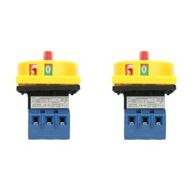 Imagem de Interruptor de Travamento Com Câmera Rotativa, Interruptor de Comutação, 25a, 32a, Interruptor de Carga, 3 Polos, 2 Posições, Liga/desliga, Interruptor de Alimentação