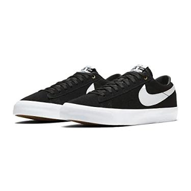 Imagem de Nike SB Zoom Blazer Low Pro GT Men's Shoes - DC7695 (Black/White-Gum Light Brown, Numeric_7_Point_5)