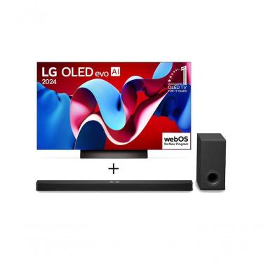 Imagem de Combo TV LG oled 77 2024 + Soundbar LG S90TY