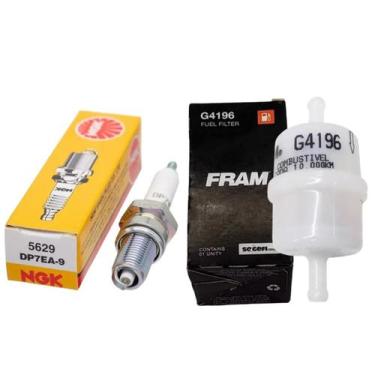 Imagem de Kit Filtro Combustivel, Vela Ignição Cbx 200 Strada - NGK