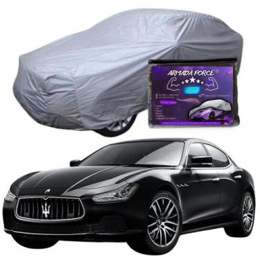 Imagem de Capa De Cobrir Carro MASERATI GHIBLI Sem Forro Impermeável Armada Forc