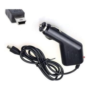 Imagem de Carregador Veicular Para Gps 5V- Pino Redondo 2A - Trend Imports