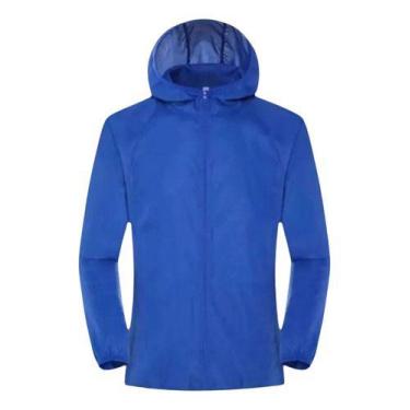 Imagem de Corta Vento, Capa De Chuva, Com Capuz! - LNGXO, 4GG, Azul