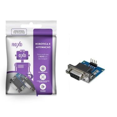 Imagem de 2x Módulo Conversor Rs232 Ttl Max3232 Serial Db9 Fêmea - RoXo, 010-027