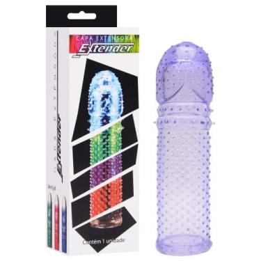 Imagem de Capa Peniana Extensora Extender 16Cm Kgel, Lilás