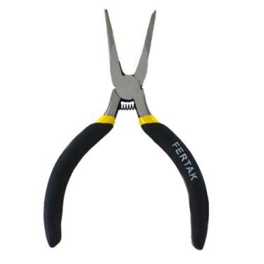 Imagem de Mini alicate bico meia cana 4,5" fertak tools
