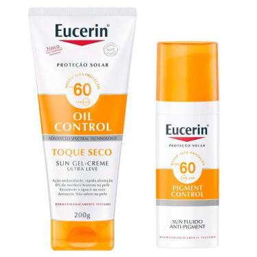 Imagem de Eucerin Sun Kit - Protetor Solar Corporal Toque Seco FPS60 + Protetor 