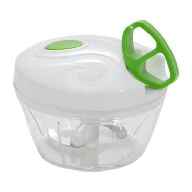 Imagem de Mini Processador Manual Alimentos Triturador 3 Laminas - 123 Util