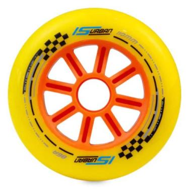 Imagem de Roda IS Urban Yellow 110mm 86A - (Unidade)