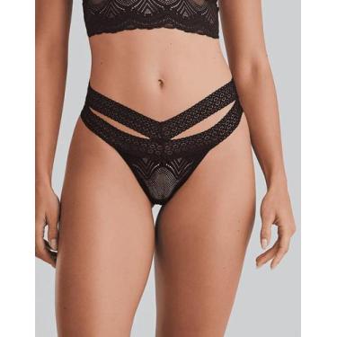 Imagem de Calcinha Nayane Rodrigues Fio Dental Tiras Renda CA 02 0017