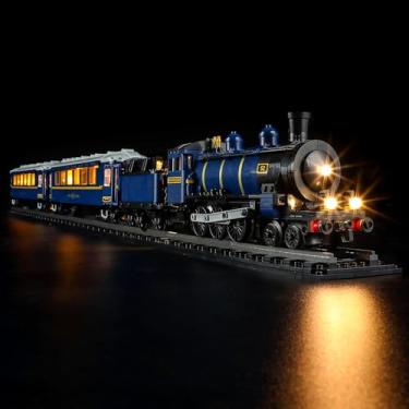 Imagem de MENZAVA LED Light Set Compatible with 21344 The Orient Express Train Ideas Building Blocks Model - Model Set NOT Included