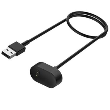 Imagem de Threeeggs Base de carregamento compatível com Inspire HR, cabo de carregamento de substituição para Fit-bit Inspire, Inspire HR (1 m)