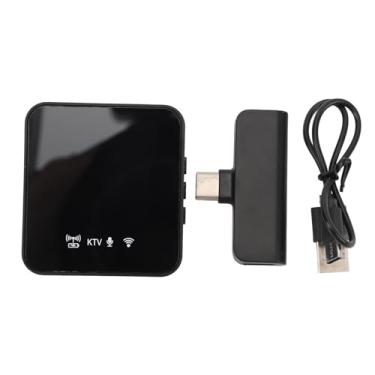 Imagem de Microfone de Lapela Sem Fio, Microfone de Lapela Com Cancelamento de Ruído, Faixa de Frequência de Qualidade de Transmissão para Gravação de Vídeo, Entrevista de Vlogging