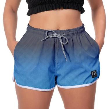 Imagem de Short Feminino Praia Soltinho Cintura Elastica Estilo Casual Confortáv