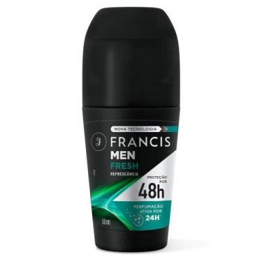 Imagem de Desodorante Francis Men Fresh Roll-On Antitranspirante 48h 50ml