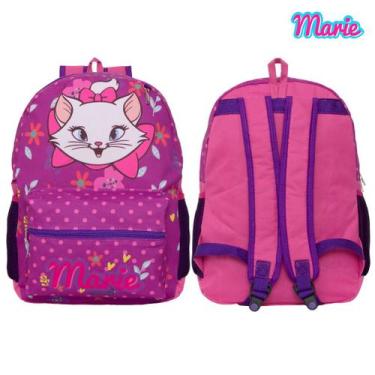 Imagem de Mochila de Costas Menina Gata Marie Roxa Passeio Toys 2U