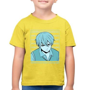 Imagem de Camiseta Algodão Infantil Fall Down Seven Times, Stand Up Eight - Foca
