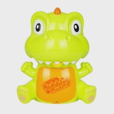 Imagem de Brinquedo Infantil Boneco Jacaré que Solta Bolhas de sabão as criancas