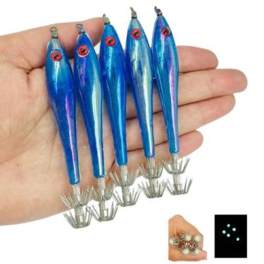 Imagem de Kit 5 Iscas Artificiais Zangarilhos Bruxinha 9.5cm 6gr - H FIshing