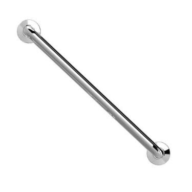 Imagem de Barra Apoio Aço Inox 3,2cm x 60 cm até 150kg Reforçado Censi, Barra Ap