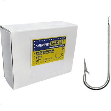 Imagem de Anzol 65732ES Marine Sports N5 Cx.100pç Nickel Profissional, Anzol 657