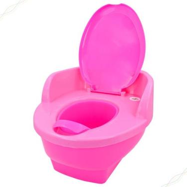 Imagem de Troninho Penico 3 em 1 Musical Desfralde Sanitário Redutor de Assento 