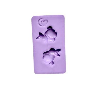 Imagem de F1788 molde de silicone páscoa confeitaria biscuit - confeitaria dos m