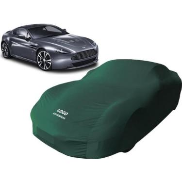 Imagem de Capa Automotiva Aston Martin Vantage Tecido Lycra Cor Preta - Mz, Verd