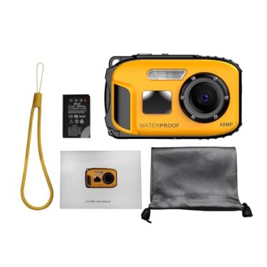 Imagem de Câmera Digital Infantil 1080P Câmera de Vídeo Digital de 48MP, Câmera de Vídeo Selfie, Tela IPS de 2,4 Polegadas Com Foco Automático Câmera Com Zoom Digital 4X para Crianças