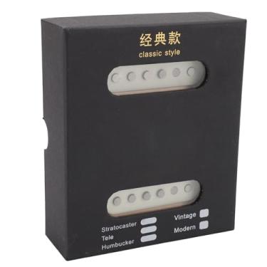 Imagem de Kit de Captador de Bobina única, Som Vintage Rico, Sem Quebra, Potência Incrível, Flexível, Conjunto de Captador de Bobina única, Enrolamento Reverso para Substituição