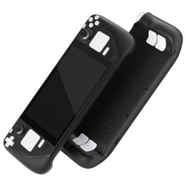 Imagem de eXtremeRate Conjunto completo de botões brancos de substituição para Steam Deck, DIY Custom ABXY D-pad Trackpad Para-choques Botões e Ferramentas de Chave de Fenda para Steam Deck LCD Console Portátil