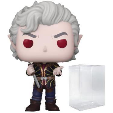 Imagem de POP Jogos: Baldur's Gate - Boneco de vinil Astarion Funko (incluído com caixa protetora compatível), multicolorido, 9,5 cm