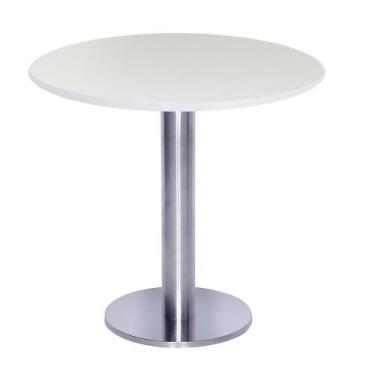 Imagem de Mesa Beta Big em Inox 75 cm (Altura) com Disco Redondo com Tampo em MD